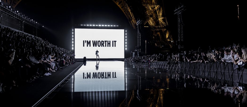 01_OBO_loreal_show_scenography_paris_model_Stephane Deroussent