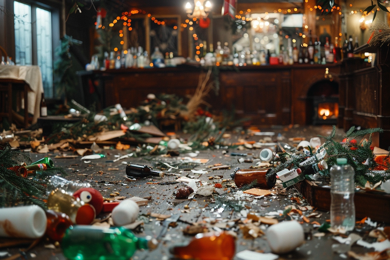 Are the cleaning or teardown costs after the event included in the event agency's rates?