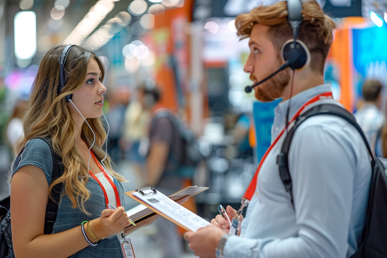 How an event agency manages the logistics of a major event?