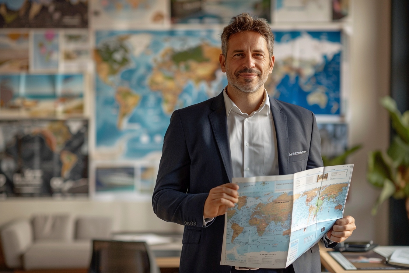 Can an event agency organize an event abroad?